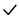 âœ”